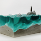 Illustration for article titled Topographic Tables Mix Geology With Interior Design